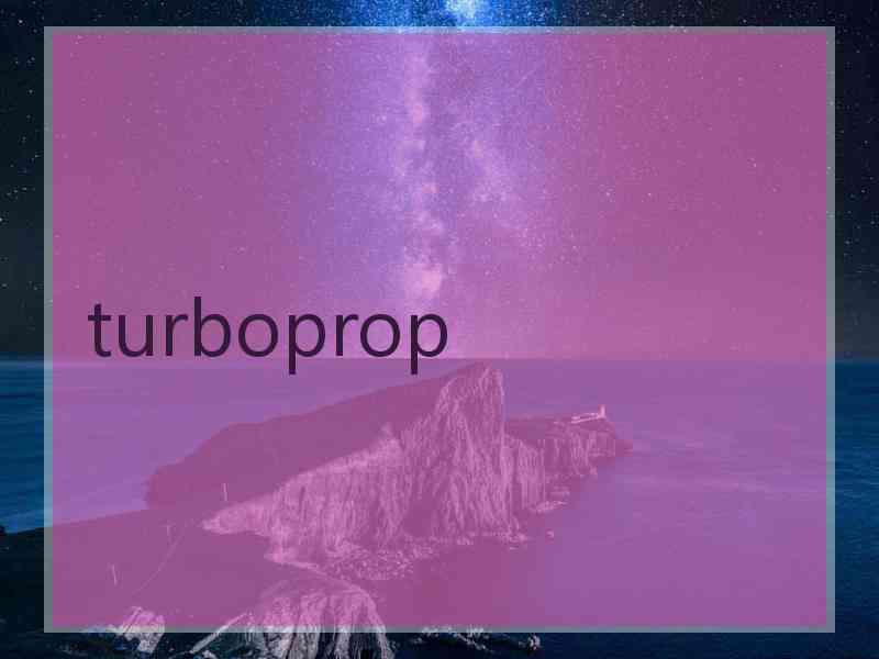 turboprop