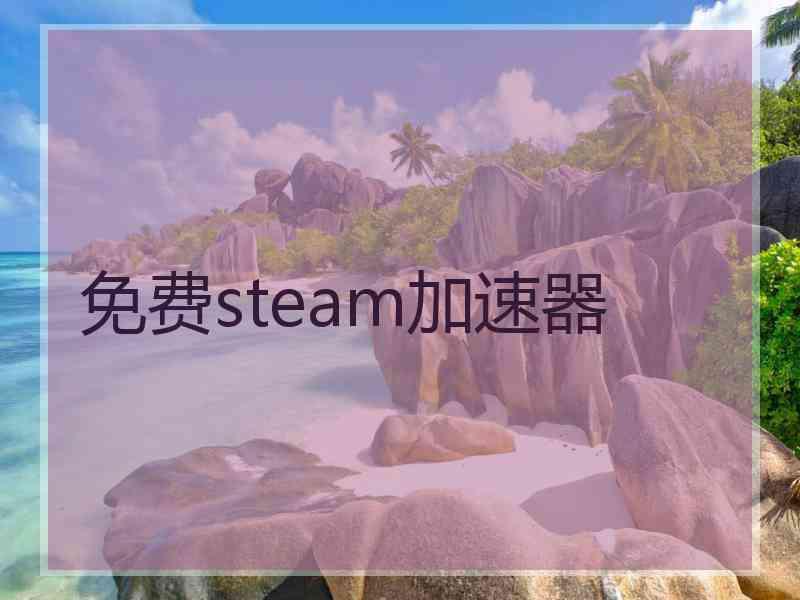 免费steam加速器