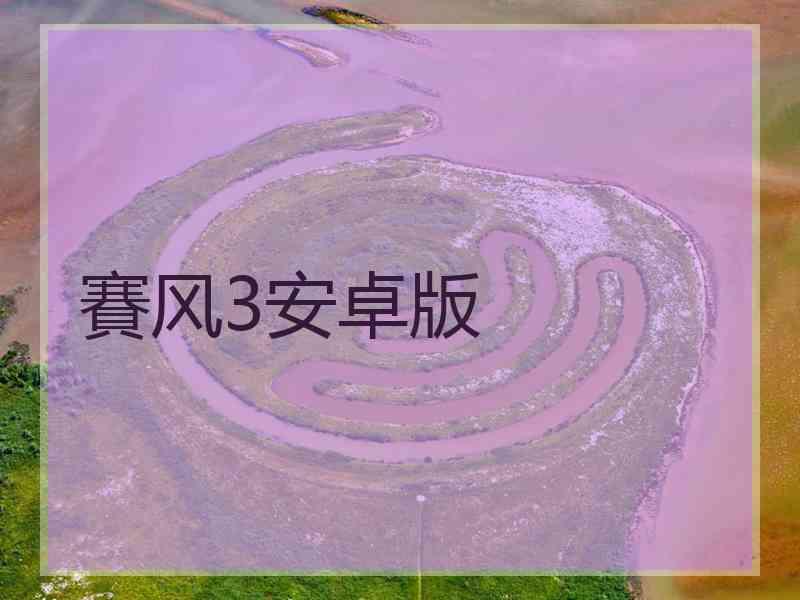 賽风3安卓版