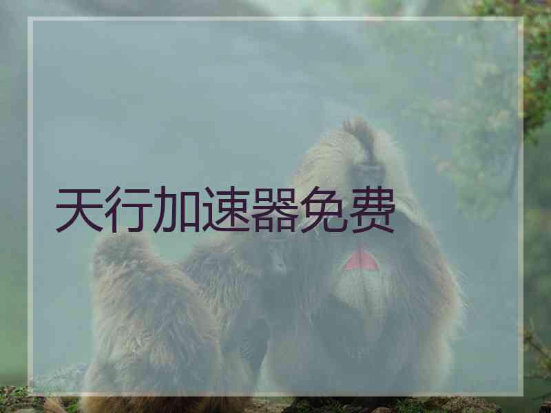天行加速器免费